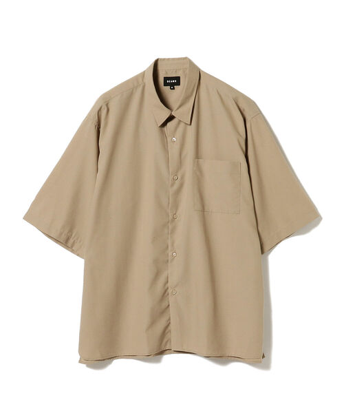 BEAMS（ビームス）の「BEAMS / ソリッド イージー シャツ（シャツ/ブラウス・メンズ・ブラック/ベージュ/オレンジ・SMALL/MEDIUM/LARGE/X-LARGE）」の6枚目の写真