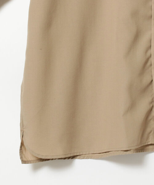 BEAMS（ビームス）の「BEAMS / ソリッド イージー シャツ（シャツ/ブラウス・メンズ・ブラック/ベージュ/オレンジ・SMALL/MEDIUM/LARGE/X-LARGE）」の9枚目の写真