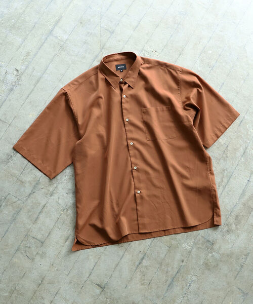 BEAMS（ビームス）の「BEAMS / ソリッド イージー シャツ（シャツ/ブラウス・メンズ・ブラック/ベージュ/オレンジ・SMALL/MEDIUM/LARGE/X-LARGE）」の15枚目の写真