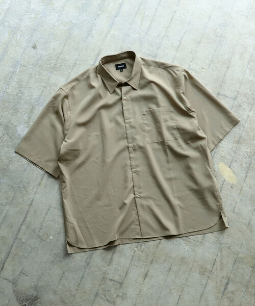 BEAMS（ビームス）の「BEAMS / ソリッド イージー シャツ（シャツ/ブラウス・メンズ・ブラック/ベージュ/オレンジ・SMALL/MEDIUM/LARGE/X-LARGE）」の14枚目の写真