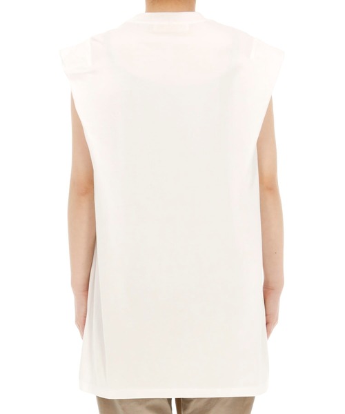 PONTI（ポンティ）の「PONTI コットンジャージーワンダースレッドトップス（Tシャツ/カットソー・レディース・ホワイト・FREE）」の5枚目の写真