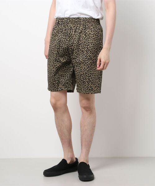 koe（コエ）の「シェフショーツ*（その他パンツ・メンズ・その他13/アイボリー/パープル/ベージュ/その他/ブラック/A/レオパード/オレンジ/ブラック系その他3・M/L）」の8枚目の写真