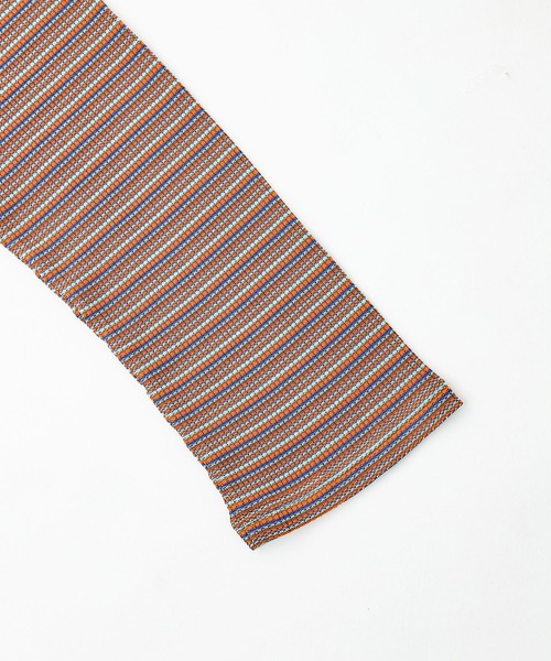 X-girl（エックスガール）の「EASY JACKET（カーディガン/ボレロ・レディース・ライトブルー/ブラック/オレンジ・S/M）」の12枚目の写真