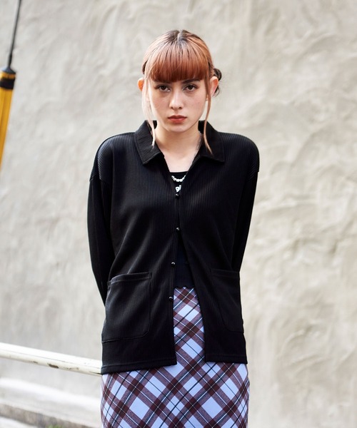 X-girl（エックスガール）の「EASY JACKET（カーディガン/ボレロ