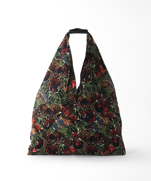 Bonum（ボナム）の「ボタニカルアズマバッグ(M)（ハンドバッグ・レディース・ブラック/グリーン・FREE）」の2枚目の写真