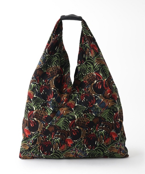 Bonum（ボナム）の「ボタニカルアズマバッグ(M)（ハンドバッグ・レディース・ブラック/グリーン・FREE）」の4枚目の写真