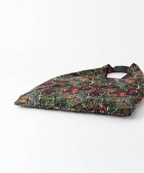 Bonum（ボナム）の「ボタニカルアズマバッグ(M)（ハンドバッグ・レディース・ブラック/グリーン・FREE）」の5枚目の写真