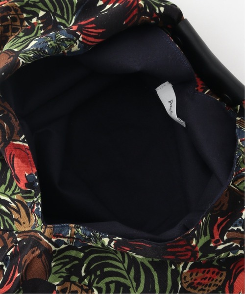 Bonum（ボナム）の「ボタニカルアズマバッグ(M)（ハンドバッグ・レディース・ブラック/グリーン・FREE）」の6枚目の写真