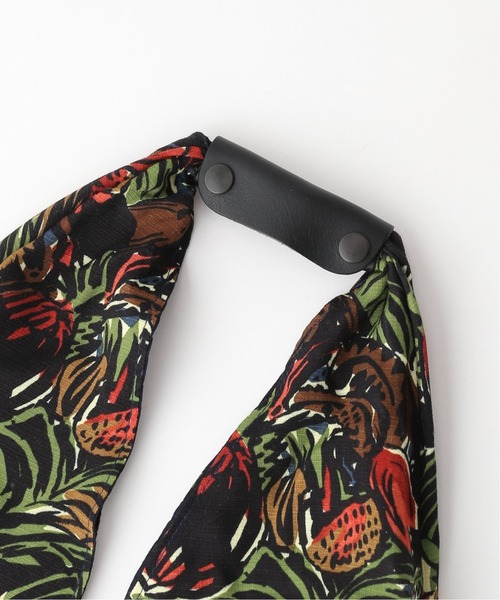 Bonum（ボナム）の「ボタニカルアズマバッグ(M)（ハンドバッグ・レディース・ブラック/グリーン・FREE）」の7枚目の写真