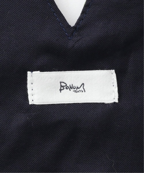 Bonum（ボナム）の「ボタニカルアズマバッグ(M)（ハンドバッグ・レディース・ブラック/グリーン・FREE）」の9枚目の写真