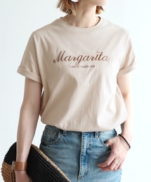 reca | ロゴ刺繍Tシャツ(Tシャツ/カットソー)