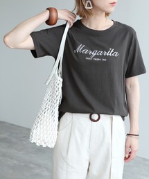 ロゴ刺繍Tシャツ