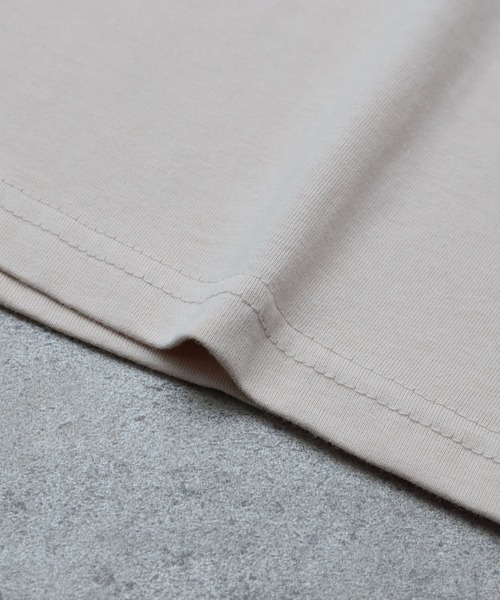 reca（レカ）の「ロゴ刺繍Tシャツ（Tシャツ/カットソー・レディース・ベージュ/オフホワイト/チャコール/モカ・FREE）」の21枚目の写真