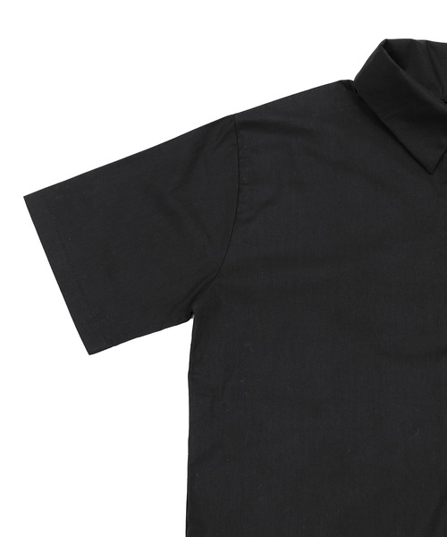 Figments（フィグメンツ）の「半袖シャツ（シャツ/ブラウス・レディース・ホワイト/ブラック・FREE）」の16枚目の写真