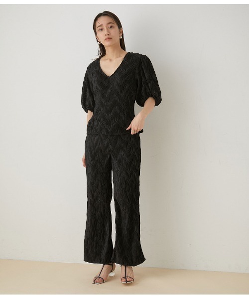 GANNI（ガニー）の「【GANNI】Pleated Satin Blouse（シャツ/ブラウス 