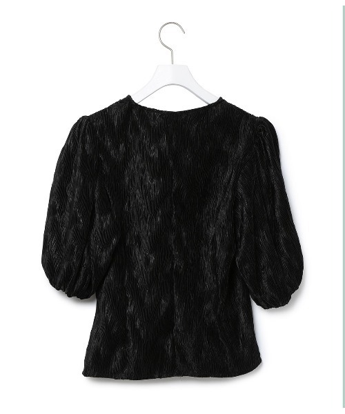 GANNI（ガニー）の「【GANNI】Pleated Satin Blouse（シャツ/ブラウス