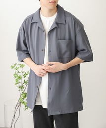 SENSE OF PLACE by URBAN RESEARCH | オープンカラールーズシャツ(5分袖)(シャツ/ブラウス)