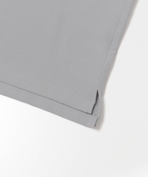 SENSE OF PLACE by URBAN RESEARCH（センスオブプレイスバイアーバンリサーチ）の「オープンカラールーズシャツ(5分袖)（シャツ/ブラウス・メンズ・チャコールグレー/ライトブルー/ブルー系その他/ライトベージュ・MEDIUM/LARGE）」の18枚目の写真