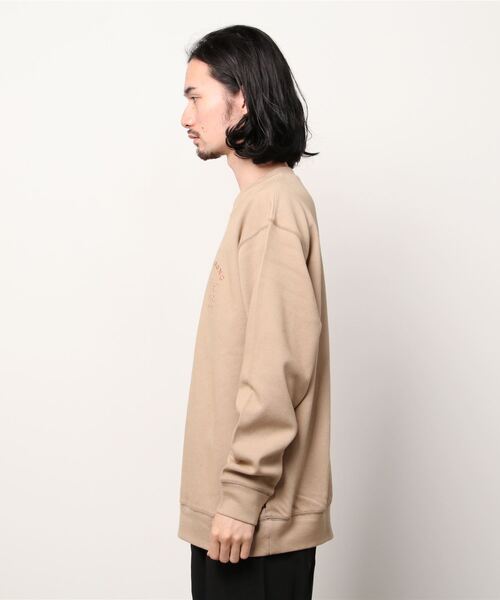 BILLABONG（ビラボン）の「【ZOZOTOWN限定アイテム】BILLABONG/ビラボン　ルーズシルエット 刺繍ロゴスウェット BB012-010（スウェット・メンズ・ブルー/ベージュ・M/L）」の6枚目の写真