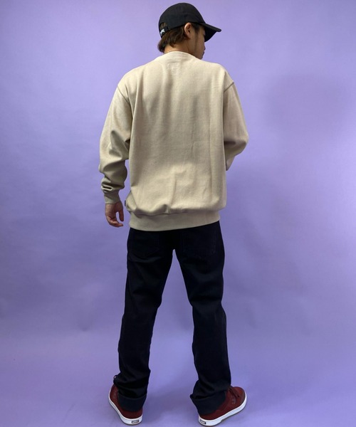 BILLABONG（ビラボン）の「【ZOZOTOWN限定アイテム】BILLABONG/ビラボン　ルーズシルエット 刺繍ロゴスウェット BB012-010（スウェット・メンズ・ブルー/ベージュ・M/L）」の12枚目の写真