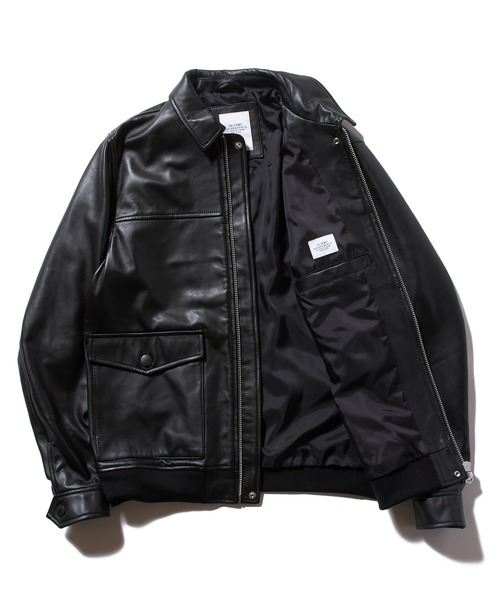 CRIMIE（クライミー）の「LAMB LEATHER A2 JACKET（ライダース
