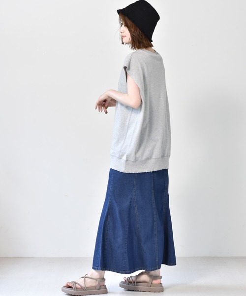 RETRO GIRL（レトロガール）の「レースアップマーメイドSK（スカート・レディース・ブラック/アイボリー/ダークブルー/ボルドー・FREE）」の11枚目の写真