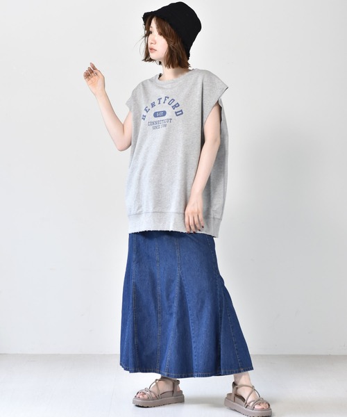 RETRO GIRL（レトロガール）の「レースアップマーメイドSK（スカート・レディース・ブラック/アイボリー/ダークブルー/ボルドー・FREE）」の7枚目の写真