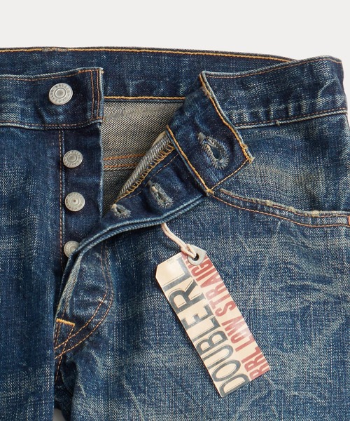 スリム フィット セルビッジ ジーンズ（デニムパンツ）｜RRL（ダブル