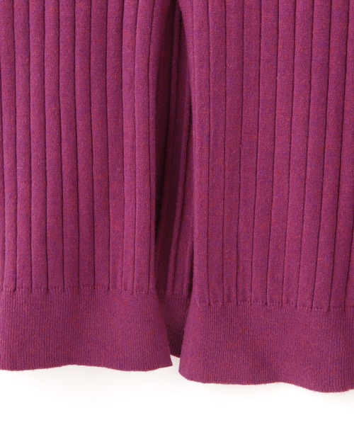 FREE'S MART（フリーズマート）の「◆ウォームストレッチリブブラウジングＶネックワンピース（ワンピース・レディース・ブラック/ベージュ/パープル/ブラウン・FREE）」の17枚目の写真