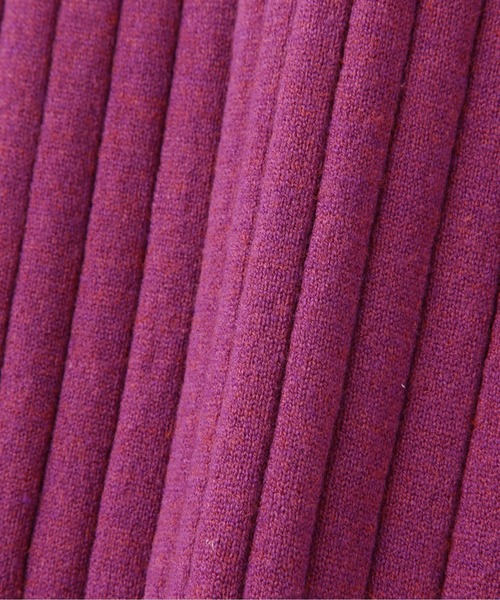 FREE'S MART（フリーズマート）の「◆ウォームストレッチリブブラウジングＶネックワンピース（ワンピース・レディース・ブラック/ベージュ/パープル/ブラウン・FREE）」の15枚目の写真