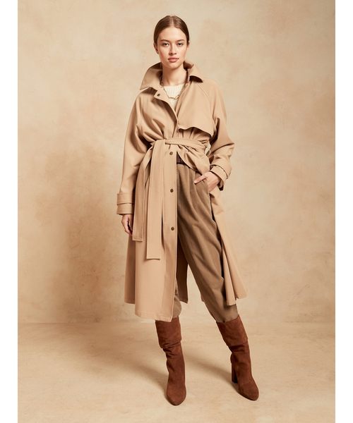 Banana Republic(バナナリパブリック)の「ソフト トレンチコート(トレンチコート・レディース・ネイビー/ベージュ・XS/S/L/M)」の8枚目の写真
