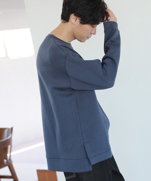 LAKOLE(ラコレ)の「【UNISEX】AIRプルオーバー / 228840(スウェット・メンズ・ライトグレー/ダークブルー/ブルーグリーン/チャコール/ピンク・MEDIUM/LARGE)」の4枚目の写真
