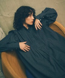 MATURED | 【MATURED】デニムフリルワンピース(チュニック)