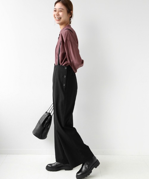 JOURNAL STANDARD relume シルクブラウス セール】製品染めシルクコットンブラウス◇（シャツ/ブラウス
