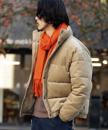 コーデュロイ中綿ブルゾン∴