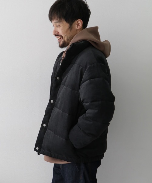URBAN RESEARCH Sonny Label（アーバンリサーチサニーレーベル）の「コーデュロイ中綿ブルゾン∴（ダウンジャケット/コート・メンズ・ベージュ・MEDIUM/LARGE）」の4枚目の写真