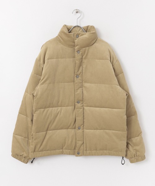 URBAN RESEARCH Sonny Label（アーバンリサーチサニーレーベル）の「コーデュロイ中綿ブルゾン∴（ダウンジャケット/コート・メンズ・ベージュ・MEDIUM/LARGE）」の9枚目の写真