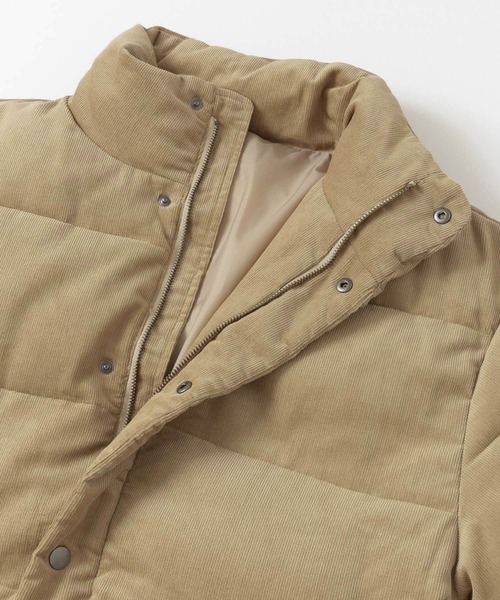 URBAN RESEARCH Sonny Label（アーバンリサーチサニーレーベル）の「コーデュロイ中綿ブルゾン∴（ダウンジャケット/コート・メンズ・ベージュ・MEDIUM/LARGE）」の3枚目の写真
