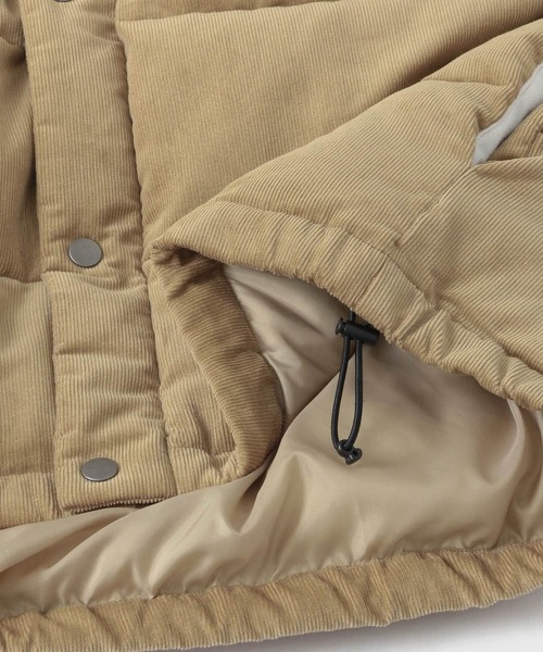 URBAN RESEARCH Sonny Label（アーバンリサーチサニーレーベル）の「コーデュロイ中綿ブルゾン∴（ダウンジャケット/コート・メンズ・ベージュ・MEDIUM/LARGE）」の19枚目の写真