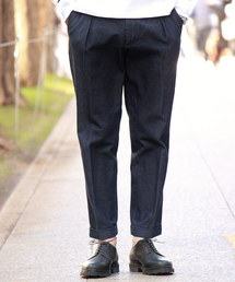 EDIFICE | ◇PRODUCT F レフトデニム 1タッククロップドパンツ(デニムパンツ)