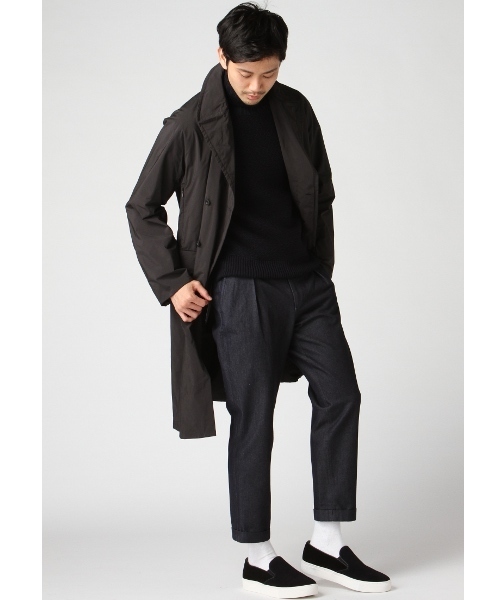 EDIFICE（エディフィス）の「◇PRODUCT F レフトデニム 1タッククロップドパンツ（デニムパンツ・メンズ・ネイビー・42/46/48/44/50）」の11枚目の写真