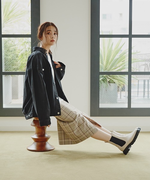 N.（N. Natural Beauty Basic）（エヌエヌナチュラルビューティーベーシック）の「【S Size Line】◆ビッグＧジャン（デニムジャケット・レディース・ブラック/グレー・SMALL/MEDIUM）」の14枚目の写真