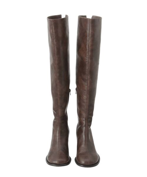 EMODA（エモダ）の「アウトラインロングブーツ（ブーツ・レディース・ブラック/ブラウン・SMALL/MEDIUM/LARGE）」の9枚目の写真