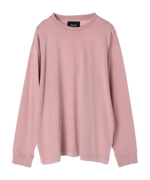 SEVENDAYS=SUNDAY（セブンデイズサンデイ）の「ピグメントロンTEE　＊（Tシャツ/カットソー・レディース・ブラウン/ネイビー/ピンク/レッド/ベージュ/オレンジ/グリーン/ブルー/パープル/チャコールグレー/オリーブ・S/M/L）」の14枚目の写真