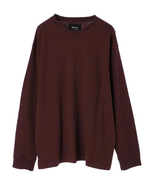 SEVENDAYS=SUNDAY（セブンデイズサンデイ）の「ピグメントロンTEE　＊（Tシャツ/カットソー・レディース・ブラウン/ネイビー/ピンク/レッド/ベージュ/オレンジ/グリーン/ブルー/パープル/チャコールグレー/オリーブ・S/M/L）」の18枚目の写真