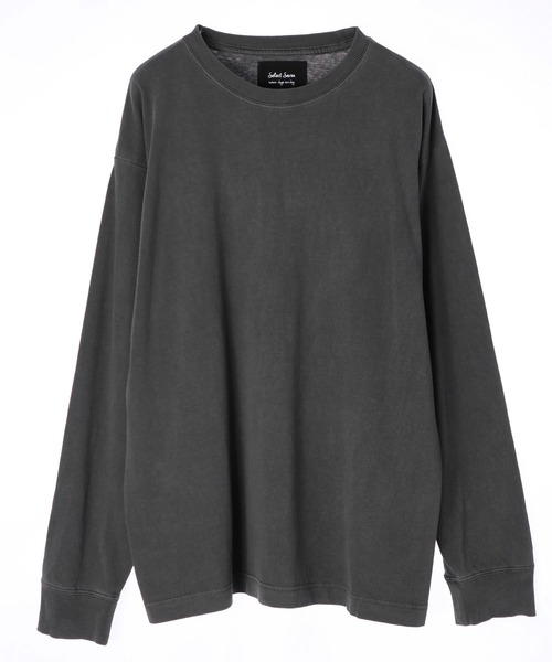 SEVENDAYS=SUNDAY（セブンデイズサンデイ）の「ピグメントロンTEE　＊（Tシャツ/カットソー・レディース・ブラウン/ネイビー/ピンク/レッド/ベージュ/オレンジ/グリーン/ブルー/パープル/チャコールグレー/オリーブ・S/M/L）」の2枚目の写真