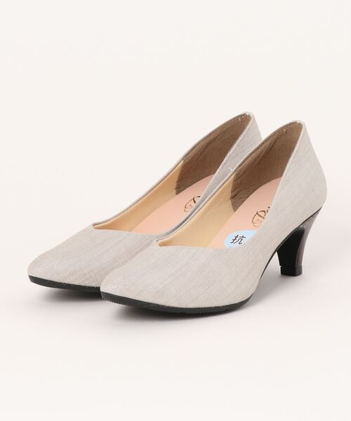 Parade（パレード）の「【MADE IN JAPAN】日本製・痛くなりにくい美形パンプス　5500【Parade】（パンプス・レディース・ブラック系その他/チェック/ブラック/ベージュ/ワインレッド/ブルー系その他/グレー系その他/ピンク系その他/ダークベージュ/ダークグリーン・22.0cm/23.0cm/24.0cm/22.5cm/23.5cm/24.5cm/25.0cm）」の4枚目の写真