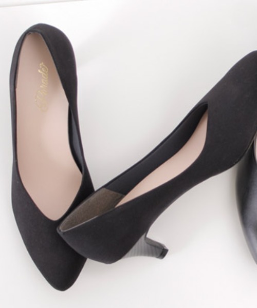 Parade（パレード）の「【MADE IN JAPAN】日本製・痛くなりにくい美形パンプス　5500【Parade】（パンプス・レディース・ブラック系その他/チェック/ブラック/ベージュ/ワインレッド/ブルー系その他/グレー系その他/ピンク系その他/ダークベージュ/ダークグリーン・22.0cm/23.0cm/24.0cm/22.5cm/23.5cm/24.5cm/25.0cm）」の3枚目の写真