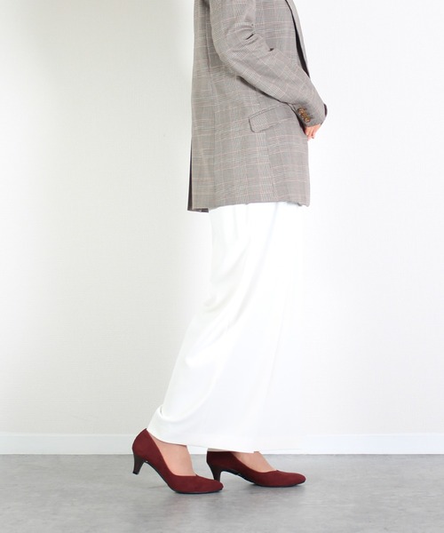 Parade（パレード）の「【MADE IN JAPAN】日本製・痛くなりにくい美形パンプス　5500【Parade】（パンプス・レディース・ブラック系その他/チェック/ブラック/ベージュ/ワインレッド/ブルー系その他/グレー系その他/ピンク系その他/ダークベージュ/ダークグリーン・22.0cm/23.0cm/24.0cm/22.5cm/23.5cm/24.5cm/25.0cm）」の9枚目の写真