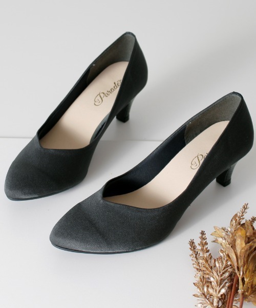 Parade（パレード）の「【MADE IN JAPAN】日本製・痛くなりにくい美形パンプス　5500【Parade】（パンプス・レディース・ブラック系その他/チェック/ブラック/ベージュ/ワインレッド/ブルー系その他/グレー系その他/ピンク系その他/ダークベージュ/ダークグリーン・22.0cm/23.0cm/24.0cm/22.5cm/23.5cm/24.5cm/25.0cm）」の12枚目の写真